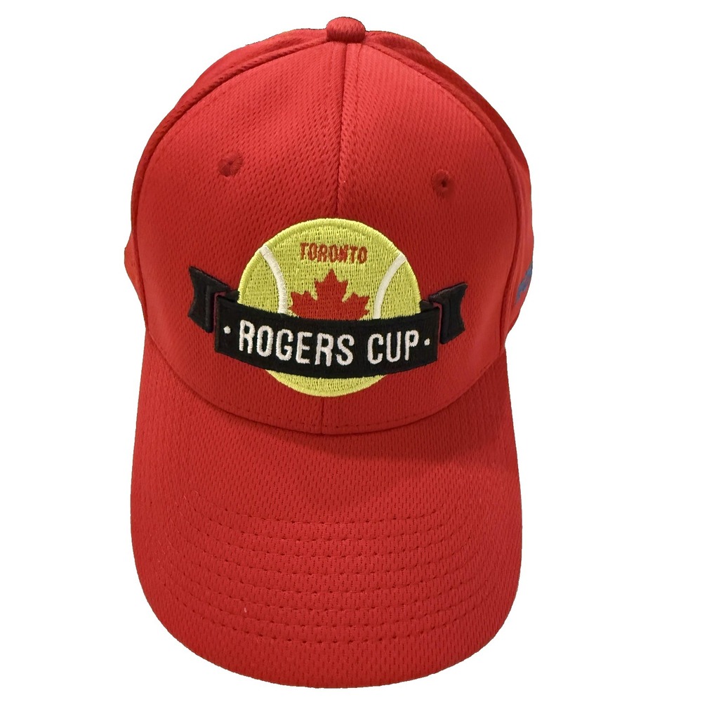 Toronto Rogers Cup Tennis Hat Pukka Adjustable Red ATP Tournament Canada‎